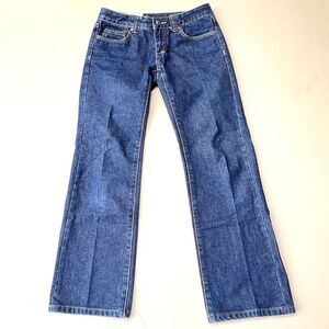 ACP Vintage Jeans ACP 10003 casual traight bootcut leg blue